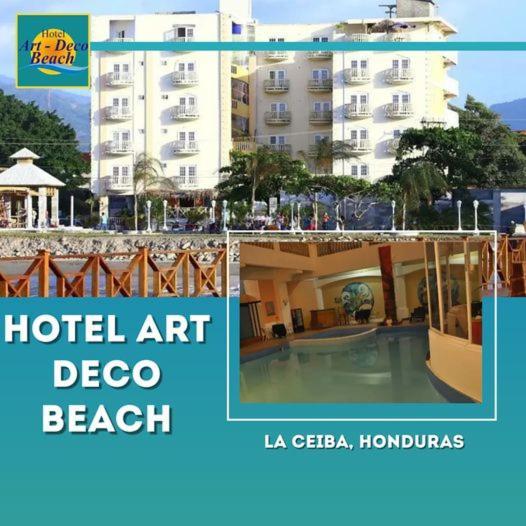 Hotel Art Deco Beach La Ceiba Kültér fotó