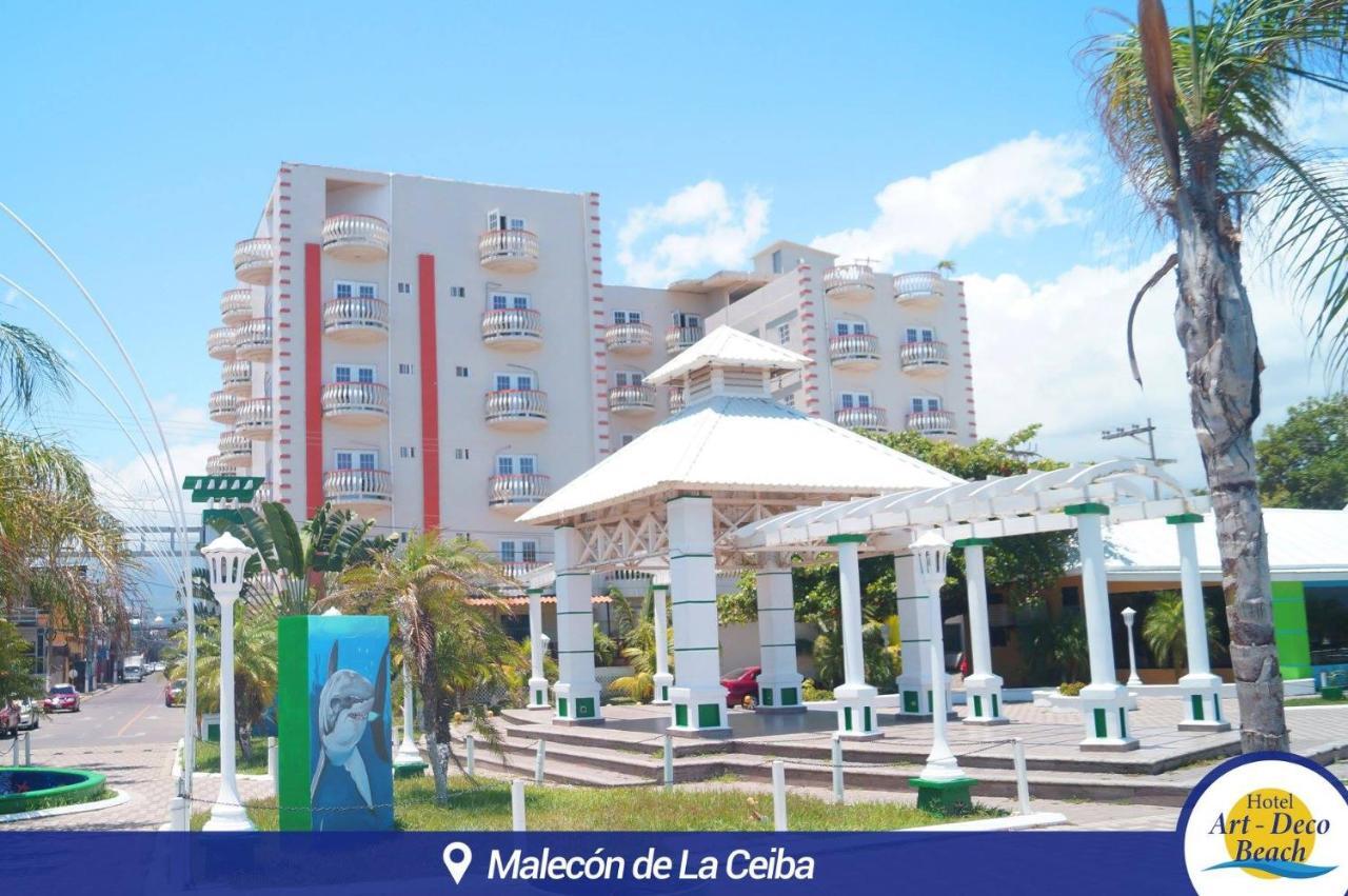 Hotel Art Deco Beach La Ceiba Kültér fotó